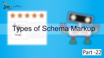 Schema Markup - Types of Schema Markup (Rich Snippets)