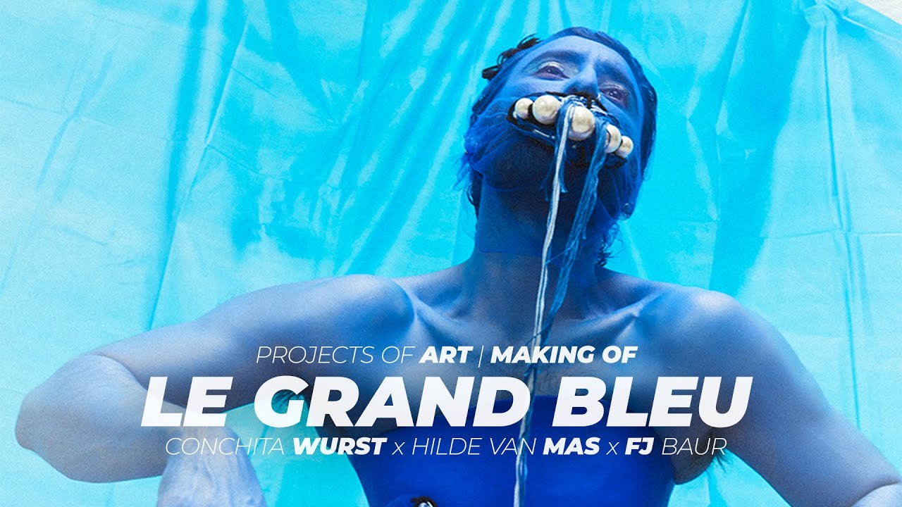 ART  PROJECT – LE GRAND BLEU – CONCHITA WURST x HILDE VAN MAS x FJ BAUR – MAKING OF (HIGHLIGHTS)
