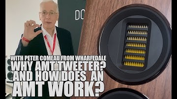 Peter Comeau from Wharfedale: Why use AMT tweeter? How does it work?