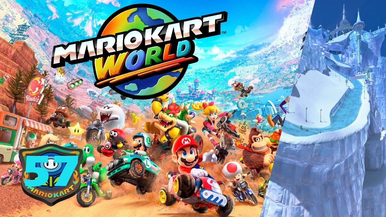 MarioKart World part 57/Just casually beating the competition in Knockout Tour!