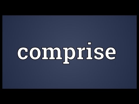 Comprise Meaning
