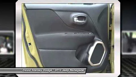 2015 Jeep Renegade David Stanley Dodge JP27893