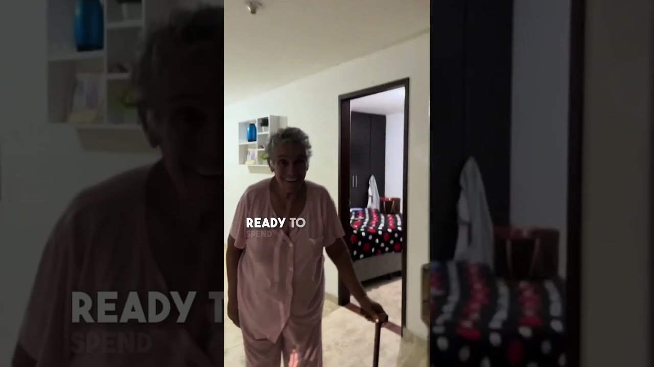 This Grandma Got Surprised By A Family Sleepover 
