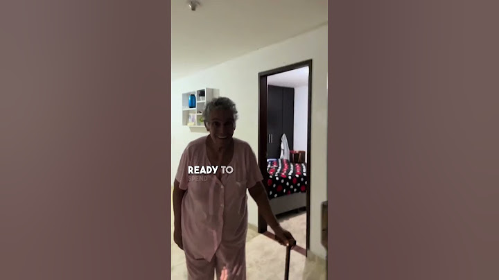 This grandma got surprised by a family sleepover ❤️
