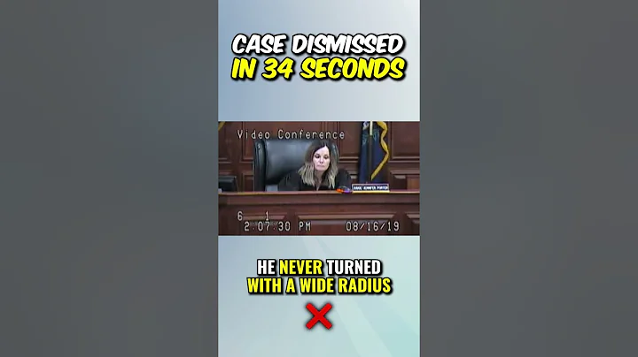 Case DISMISSED in 34 SECONDS!