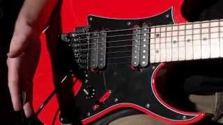 My Road Flare Red Ibanez RG7620 / RG550 hybrid - paint secrets and