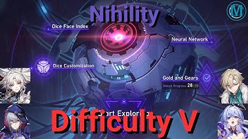 Honkai: Star Rail - Simulated Universe: Gold and Gears | Difficulty V [Nihility]