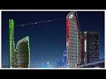 Safa One&amp; Two De Grisogono: Dubai Futuristic Skyscrapers Made of Ruby With World&#39;s Most Amazing Pool