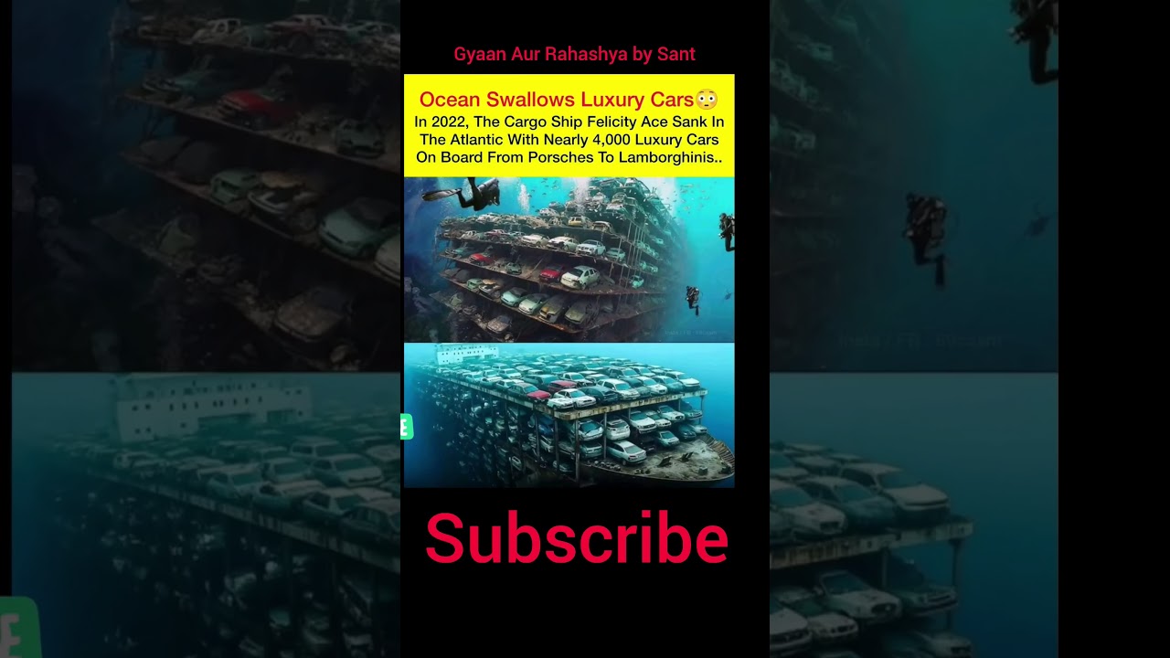 Ocean Swallows Luxury CarsIn 2022, The Cargo Ship Felicity Ace Sank In 