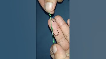cara paling mudah mengikat 3 kail pada senar pancing | diy fishing