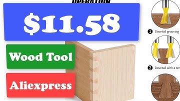 Woodworking tool Aliexpress Shank Dovetail Joint Router Bits Set Dovetail Degree Milling Cutter Wood