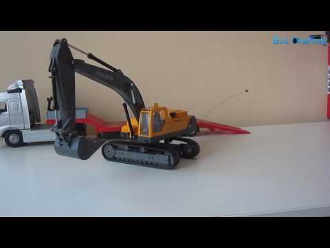 1:32 Ölçekli Volvo EC460B RC (Radio Kontrol) Uzaktan Kumandalı Excevator