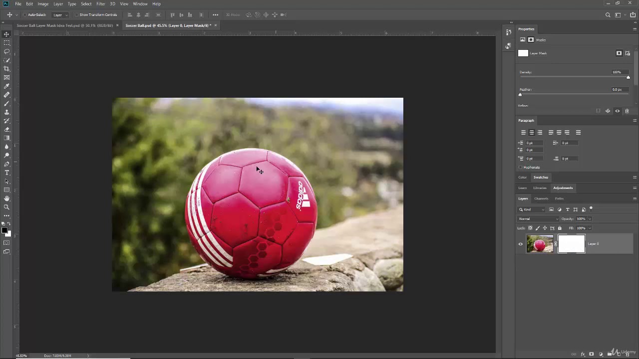 2 How to Create a Layer Mask - YouTube