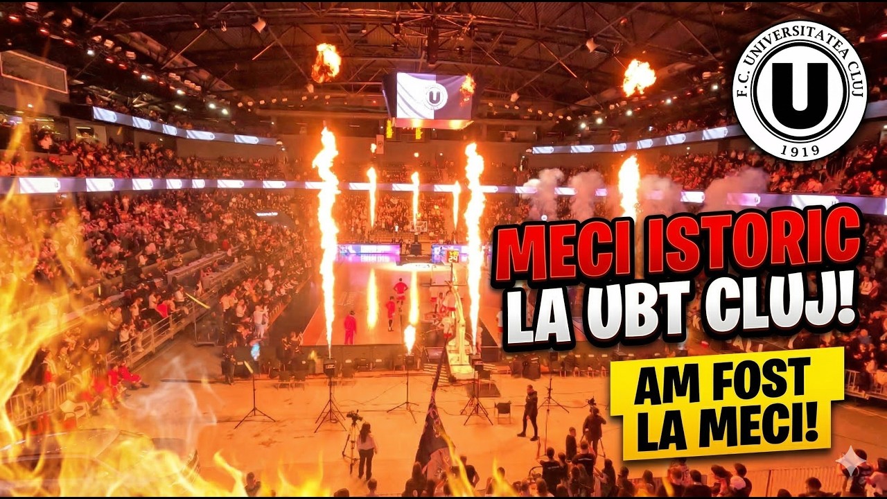 Deplasare EPICĂ la Cluj pentru U-BT! 🏀 VLOG București - Cluj