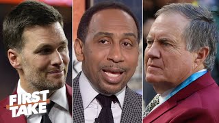 The friction between Tom Brady and Bill Belichick is real - Stephen A. | First Take