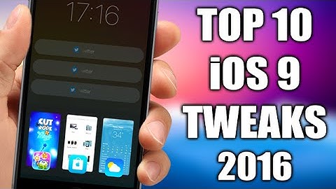 TOP 10 iOS 9 Jailbreak Cydia Tweaks 2016