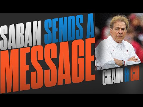 Saban Sends a Strong Message (Guest Tim Brando) 