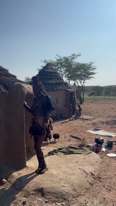 Life in Himba tribe in Omapaha village #namibia #omapaha #africa #tribe #tribal #explorenamibia