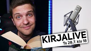 🔴 LIVESTRIIMI: Jutellaan kirjoista ja kirjallisuudesta