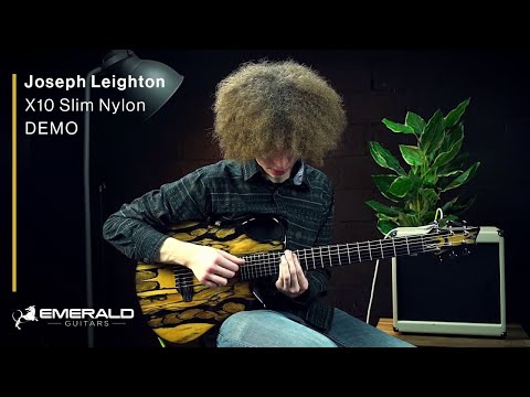 &#039The way you look tonight&#039 - Joseph Leighton Emerald X10 Slimline Nylon Guitar