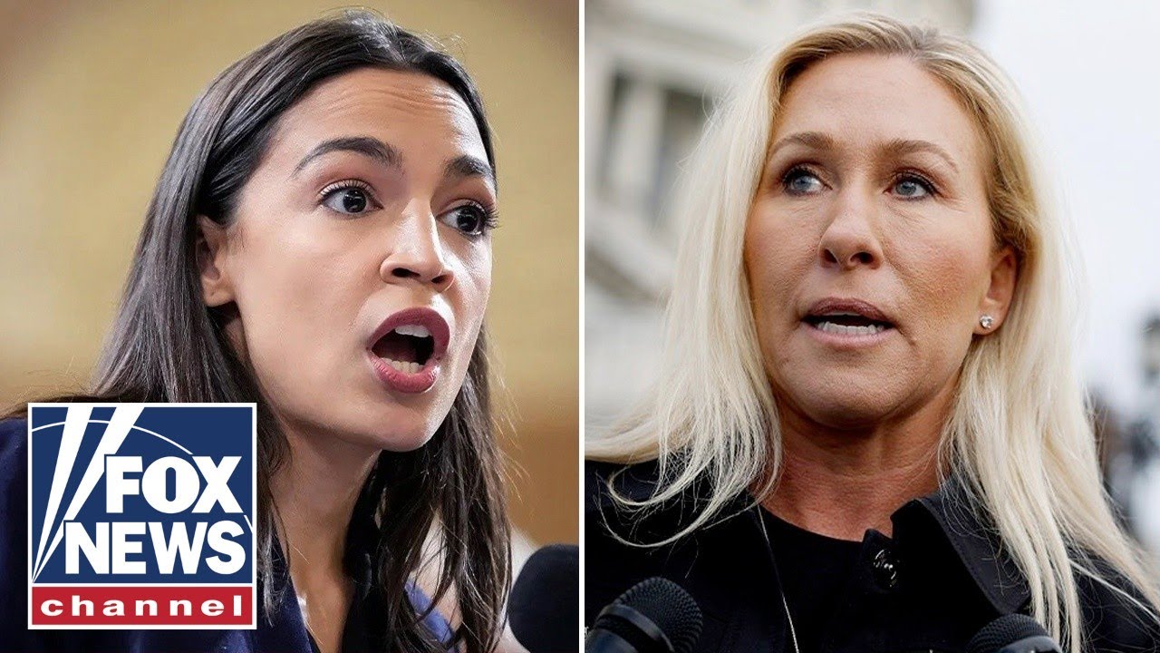 Marjorie Taylor Greene and Alexandria Ocasio-Cortez clash in chaotic US House hearing