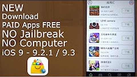 How to download paid apps from the App Store for free! On IOS 9.3.3/9.3.4 no jailbreak/computer