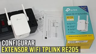 Cómo Configurar REPETIDOR WiFi TpLink RE205 Doble Banda/desde el Celular(Paso a Paso)