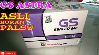 Review ACCU GS Astra NS60 dan NS40Z MAINTENANCE FREE