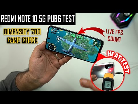 Redmi Note 10 5G PUBG Test | PUBG Gameplay  | Live FPS | FPS Drop Check | PUBG Lag Test | Good/Bad?🤔