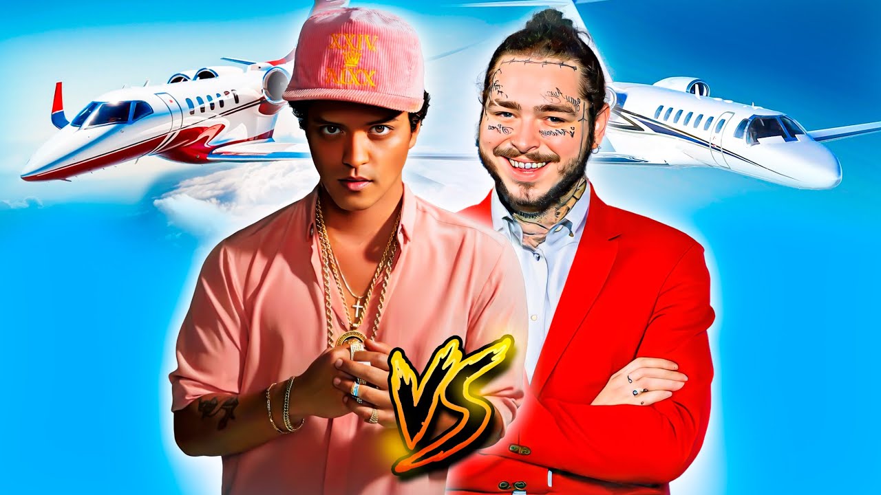 Bruno Mars vs Post Malone - Who is Richer?