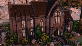 Gothic Manor / The Sims 4 / no cc / stop motion