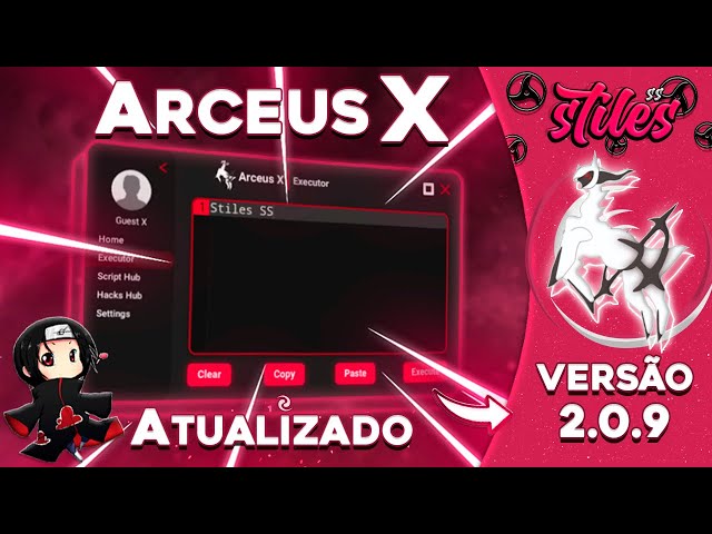 ✦ Arceus X ✦ v2.1.3!! ❘ Download Da Versão Mais Nova Do Arceus