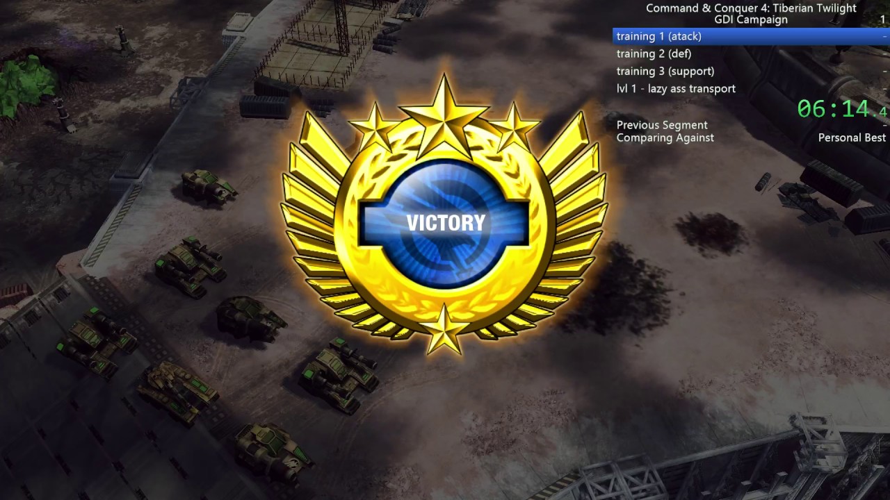 Command & Conquer 4: Tiberian Twilight GDI Campain Speedrun (