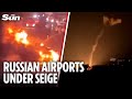 Ukraine Unleashes HELL On Moscow Airports With Massive Drone Blitz As Explosions Rock Capital Ukraine Unleashes HELL On Moscow Airports With Massive Drone Blitz As Explosions Rock Capital