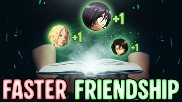 3 Ways to Level Up Friendship in Attack On Titan 2
