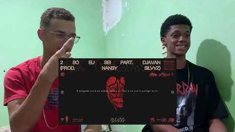 REACT - BK’ part. Djavan (prod. Nansy Silvvz) - Só Eu Sei (Visualizer)