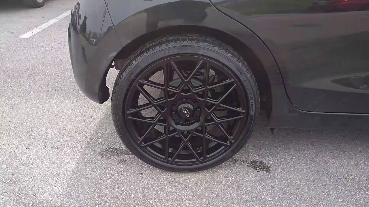 Ruff Racing R355 877-544-8473 17 Inch Ruff Racing 355 All Black Tuner Wheels Supercharge ...