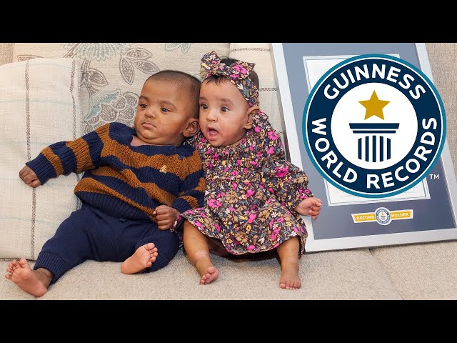 Miracle Twins Born Four Months Premature - Guinness World Records class=