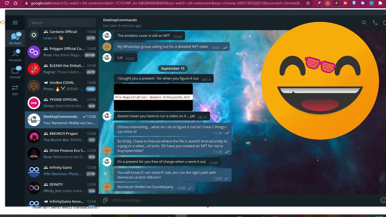 Episode 1 - Crack the case - NMC Wallet Namecoin breadcrumbs