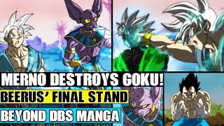 Beyond Dragon Ball Super: Merno Destroys Ultra Instinct Goku! Vegetas Training With The Grand Priest