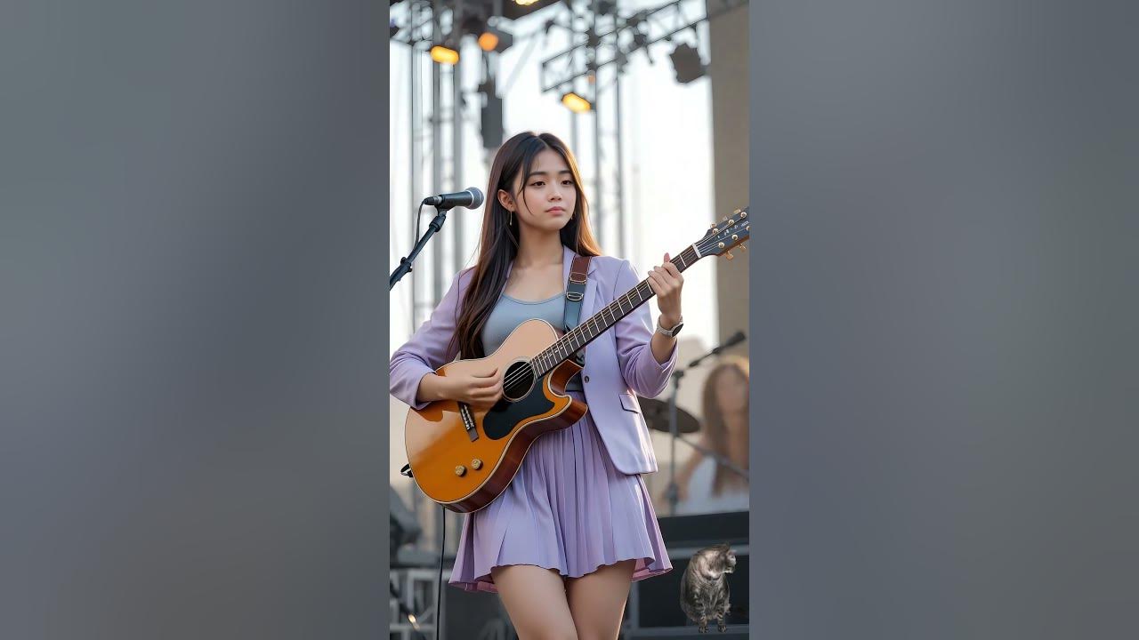 Yang Terdalam   Acoustic Melody Cover  Guitar Performance on Stage