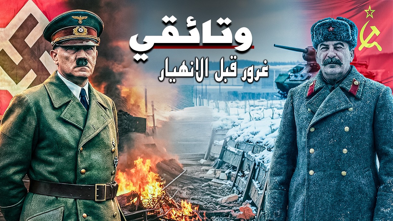 لماذا خان هتلر ستالين وغزا الاتحاد السوفييتي؟   وثائقي كامل بالألوان
