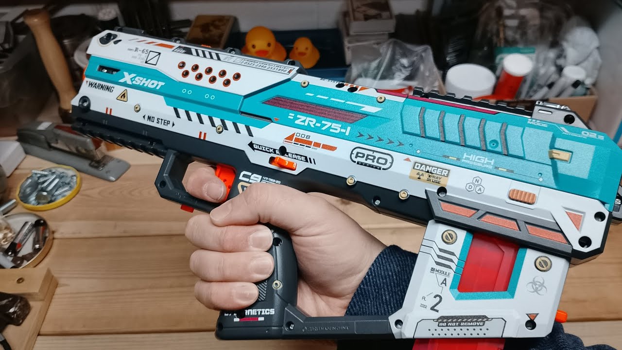 Nerf Guns for Adults?  X-Shot! 