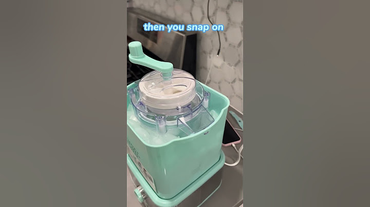 Nostalgia Electric Ice Cream Maker - Old Fashioned Soft Serve Ice Cream Machine