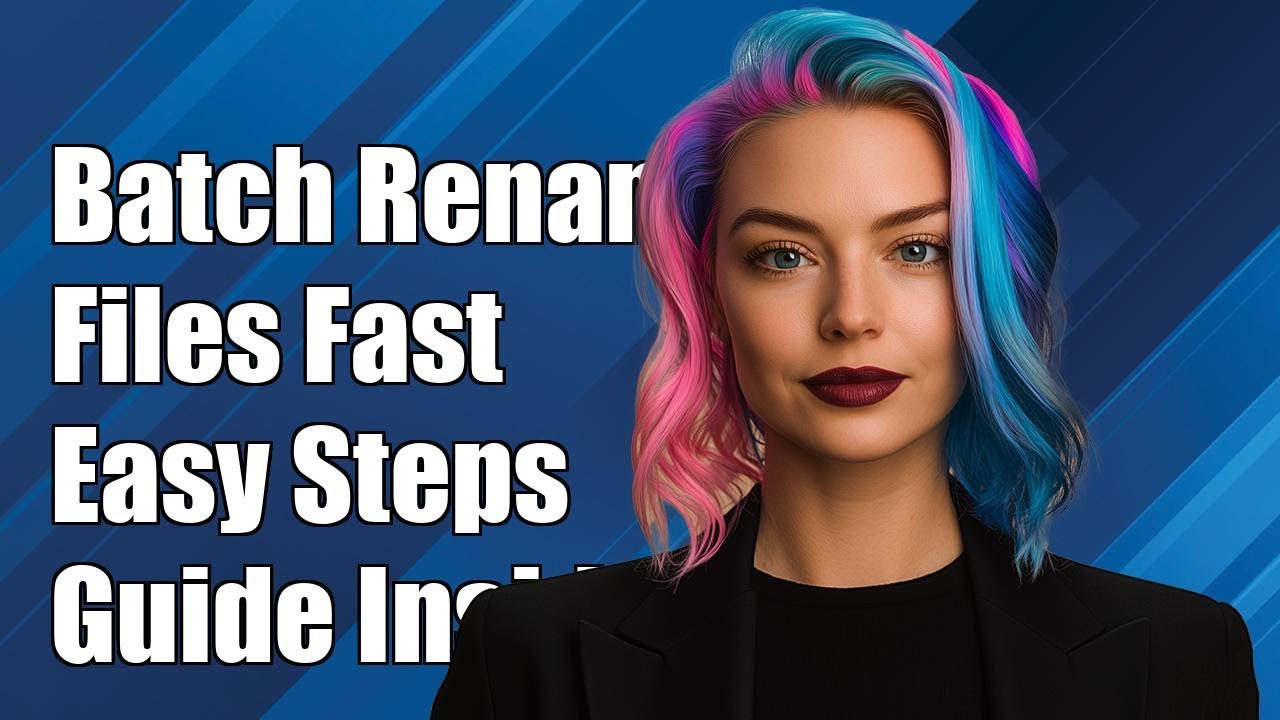 Batch Rename Files in a Directory: Easy Methods and Step-by-Step Guide