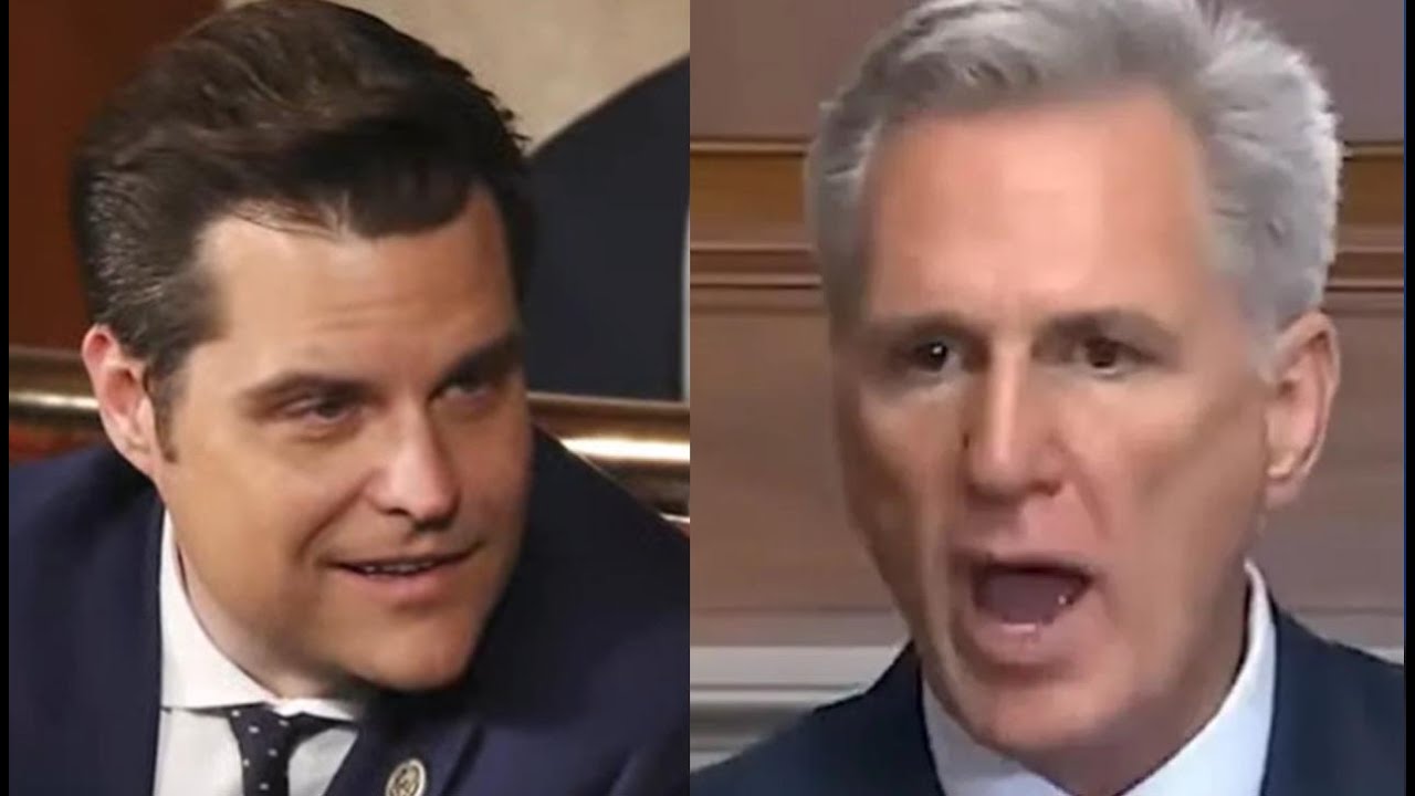 Gaetz ADMITTED Sex Crimes Probe Inspired McCarthy Ousting  Report Says