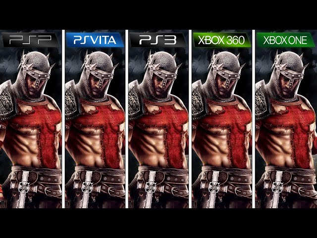 Dante's Inferno  PSP vs PS Vita vs PS3 vs Xbox 360 vs Xbox One