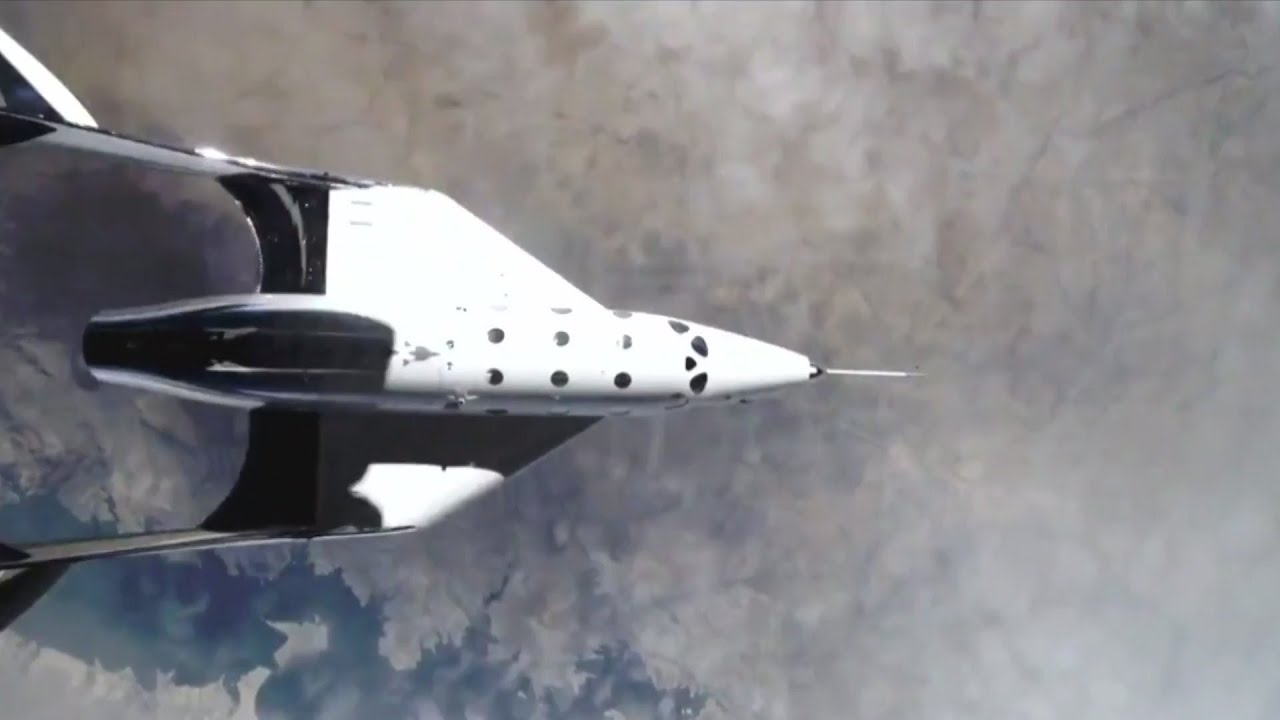 Virgin Galactic shares new video of successful test flight YouTube