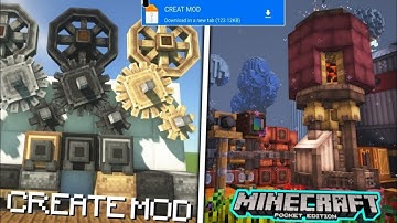 Create Mod for Minecraft Pe 1.21