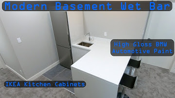 Basement Wet Bar Build